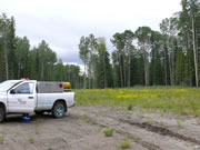 Oil Lease Site Needing Weed Control