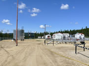 Oil Lease Site after Vegetation Management